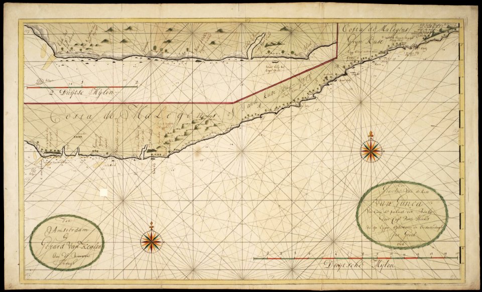AMH-7650-NA Map of West Africa, of the Grain and Ivory Coast