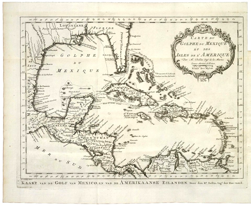 AMH-8039-KB Map of the Gulf of Mexico