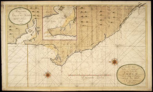 AMH-7656-NA Map of the coasts of Gabon and Loango