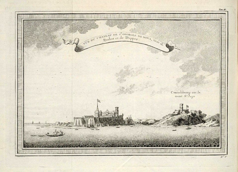 AMH-8066-KB View of the castle of St. George de Mina