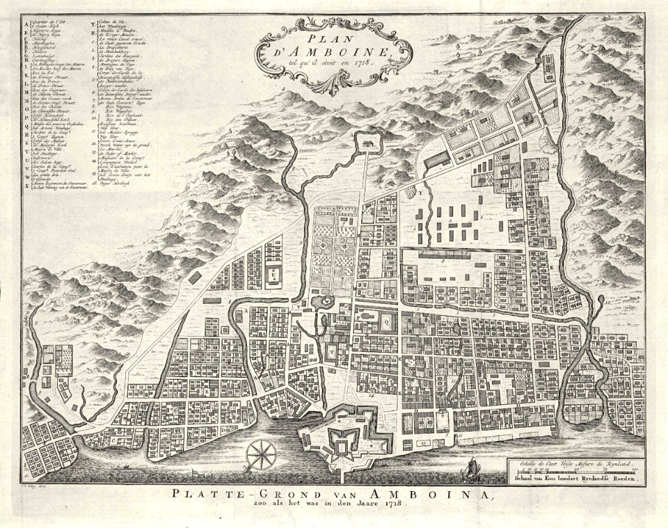 AMH-7995-KB Map of Amboina