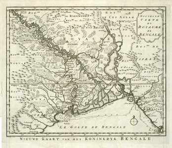 AMH-8017-KB Map of Bengale