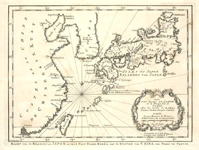 AMH-7930-KB Map of Japan, China and Korea