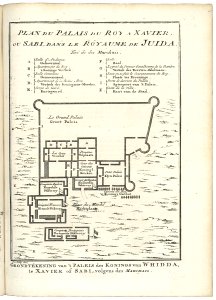 AMH-8091-KB Floor plan of the palace of the king of Whidda at Sabi