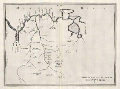 AMH-8116-KB Map of part of Venezuela