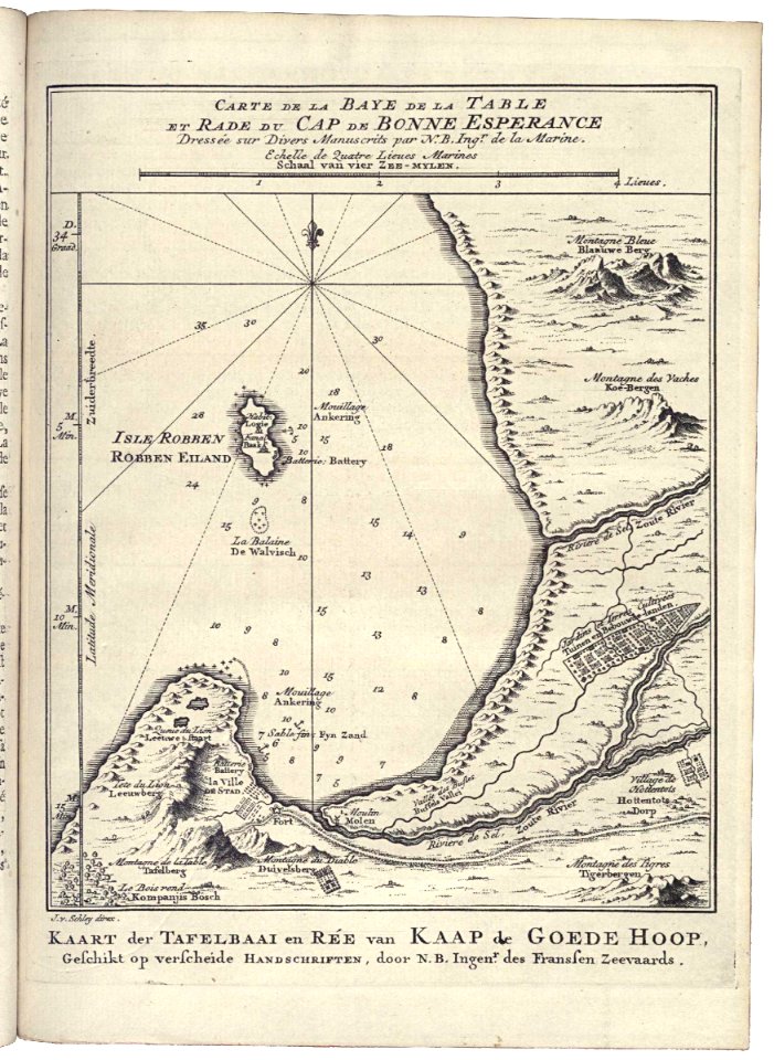 AMH-7960-KB Map of Table Bay