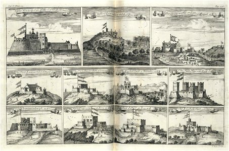 AMH-8150-KB Views of European forts along the west coast of Africa