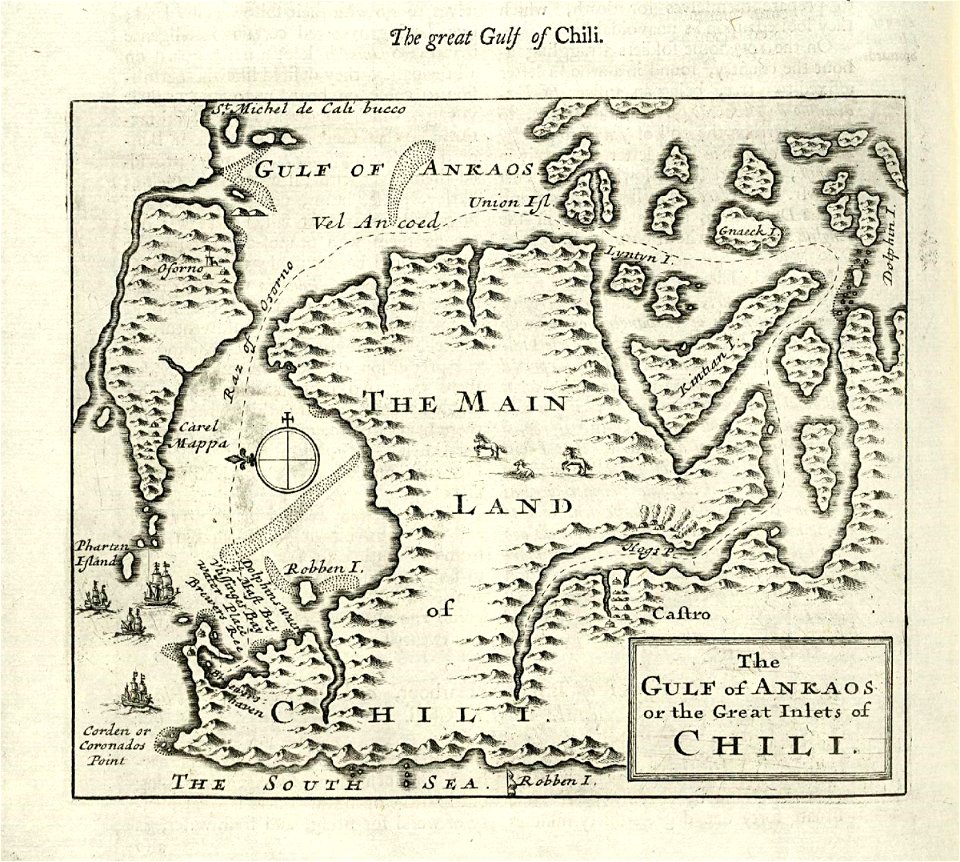 AMH-8128-KB Map of the Gulf of Ankaos.