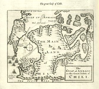AMH-8128-KB Map of the Gulf of Ankaos.