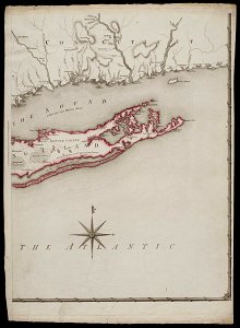 AMH-8626-NA Part of a chart showing the province of New York