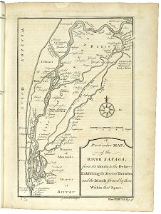 AMH-8165-KB Map of the Senegal River