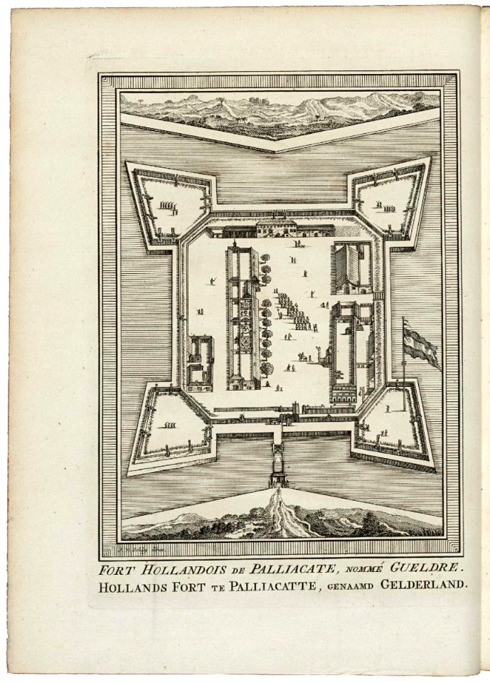 AMH-8016-KB Floor plan of Fort Gelderland at Palliacatte