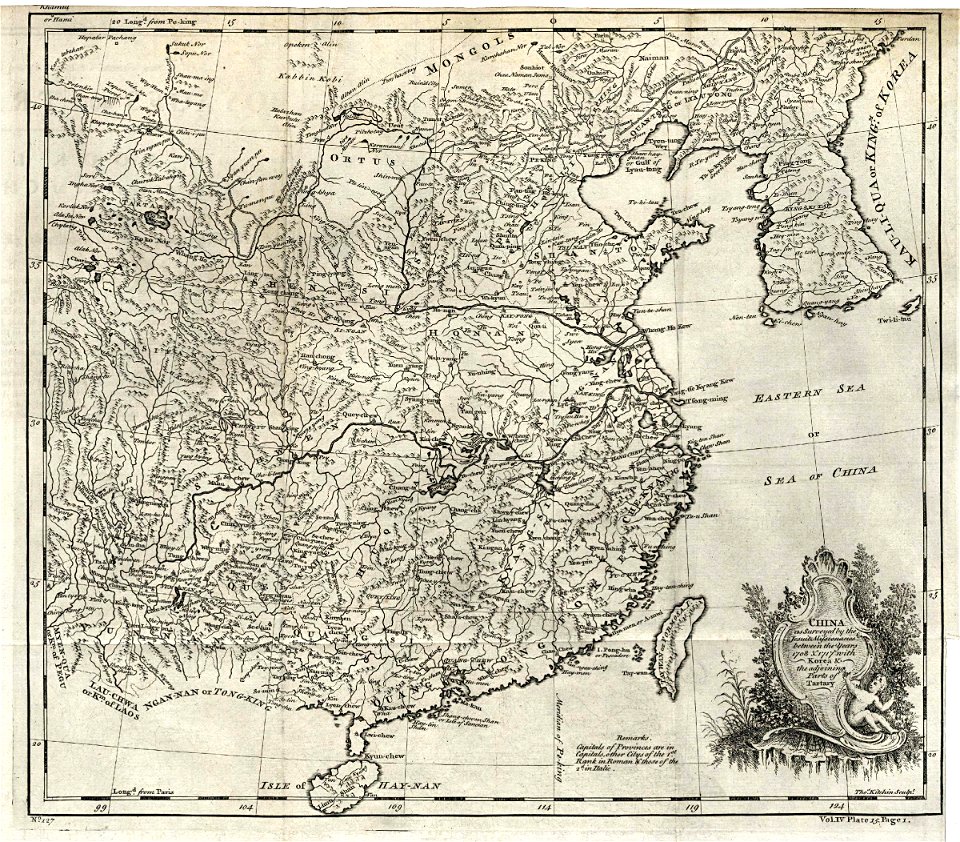 AMH-8182-KB Map of China