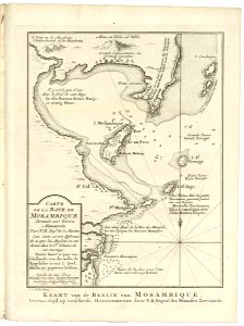 AMH-8104-KB Map of the Bay of Mozambique