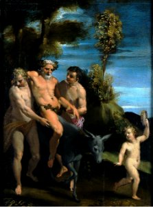 Pomponio Amidano - Drunken Silenus on an Ass