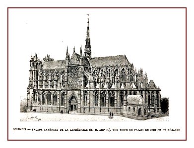 Amiens kathedraal, France album 1893