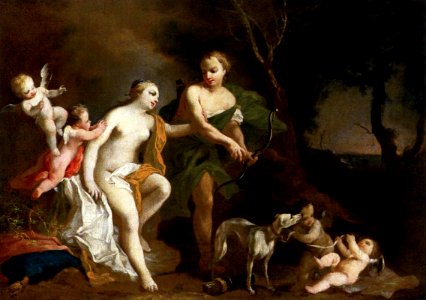 Amigoni, Jacopo - Venus and Adonis - c. 1740