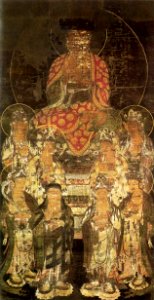 Amida with Eight Great Bodhisattvas (University Art Museum, Tokyo University of the Arts) 2