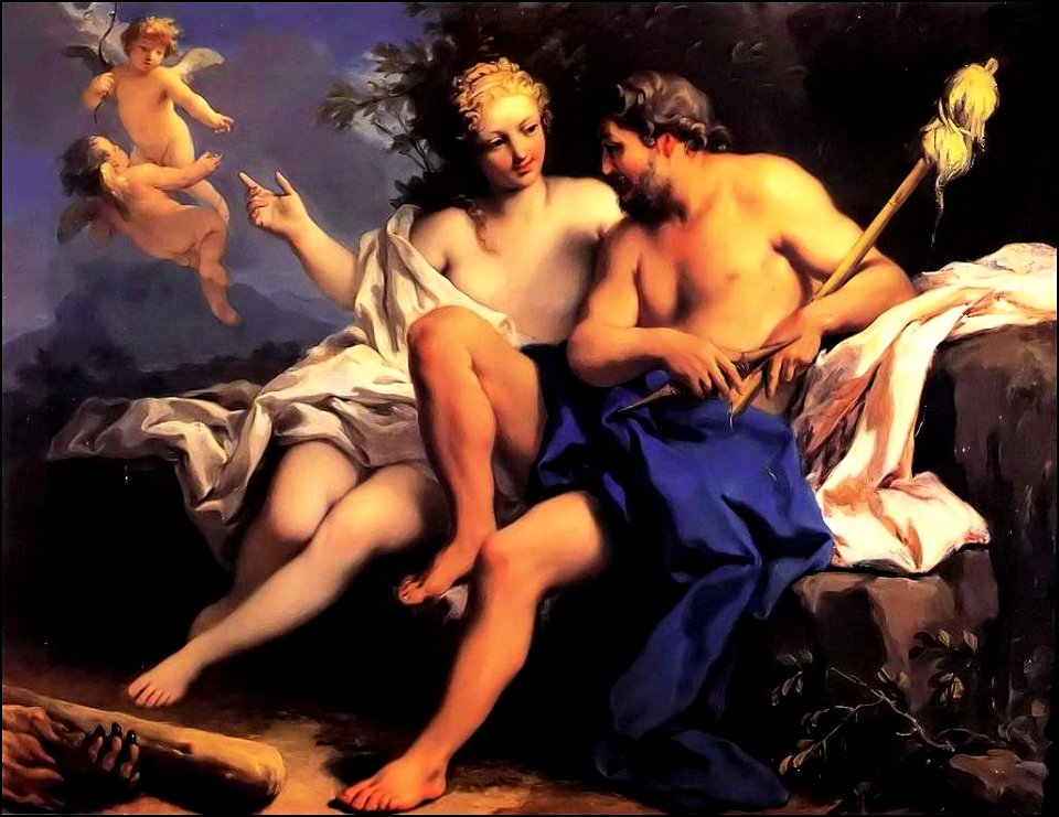 Amigoni, Jacopo – Hercules and Omphale