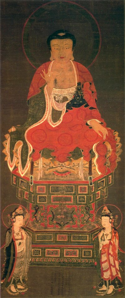 Amitabha Triad - Amitabha (Uesugi Jinja)