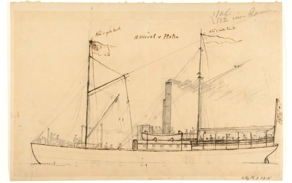 AMIRAL VON PLATEN Ångfartyg, SB 485