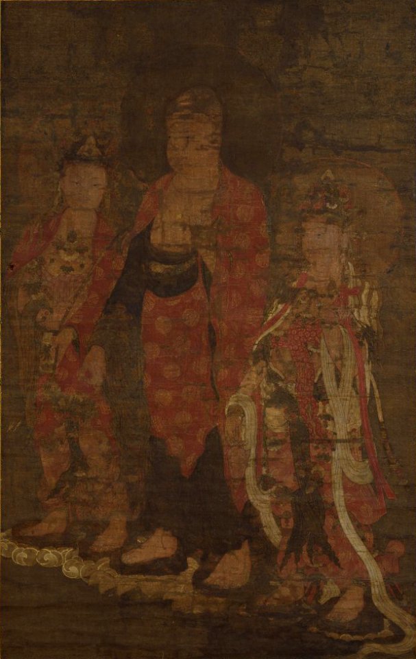 Amitabha Triad (Brooklyn Museum)