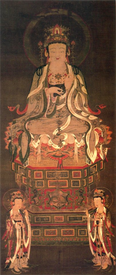 Amitabha Triad - a (Uesugi Jinja)
