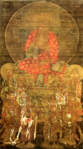 Amitabha with Eight Great Bodhisattvas (Kofukugokokuzenji Takeo) 2
