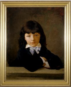 Amos Cassioli - Portrait of Joseph as a child - Google Art Project