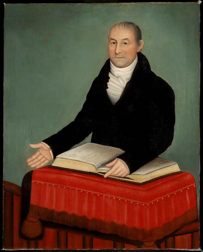 Ammi Phillips - Reverend Jonas Coe - 1997.195 - Museum of Fine Arts