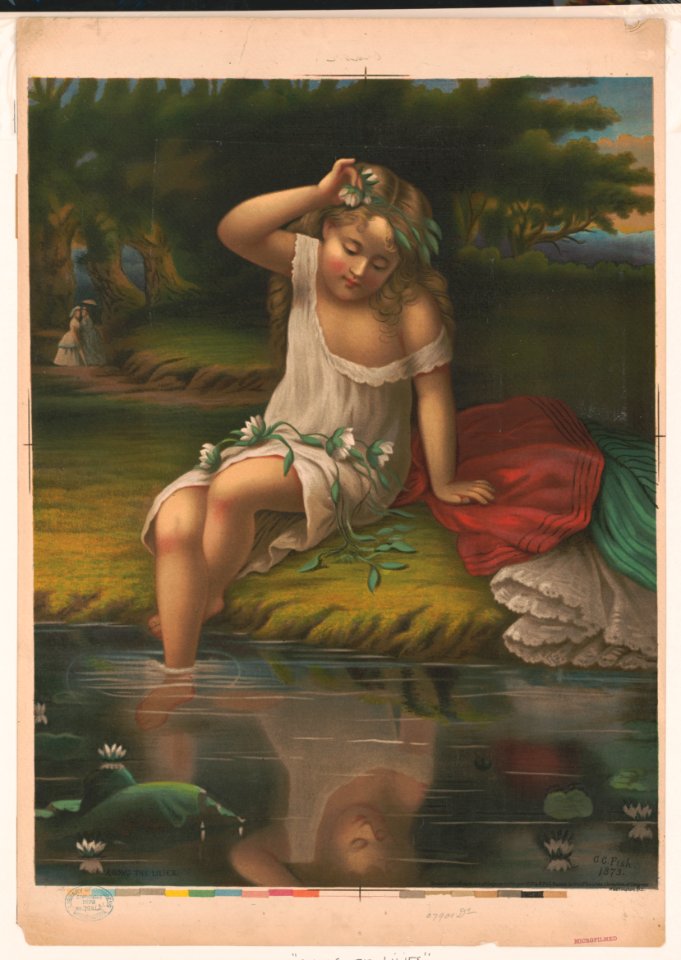 Among the lilies LCCN2003679708