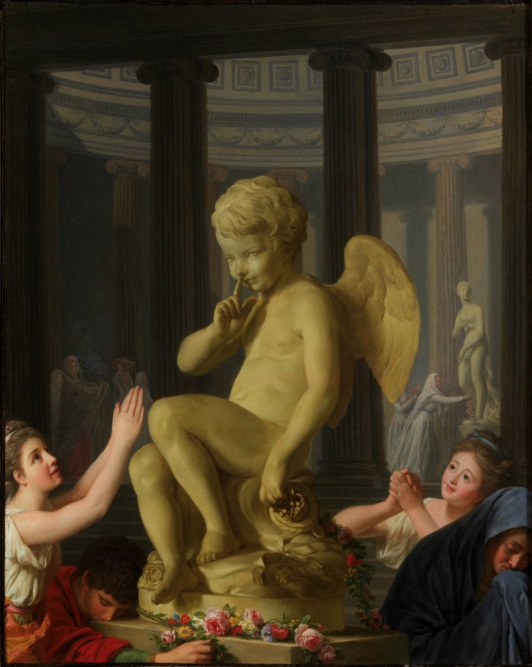Amors tillbedjan (Alexander Roslin) - Nationalmuseum - 29331