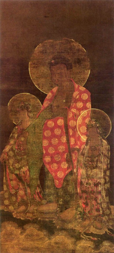 Amitabha Triad (Tokyo National Museum) 2