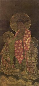 Amitabha Triad (Tokyo National Museum) 2