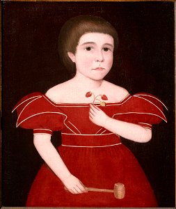 Ammi Phillips - Boy in Red - y1958-75 - Princeton University Art Museum