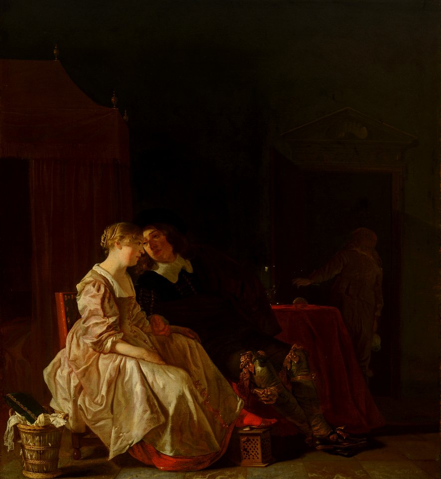 Amorous Couple by Jacob van Loo Mauritshuis 885