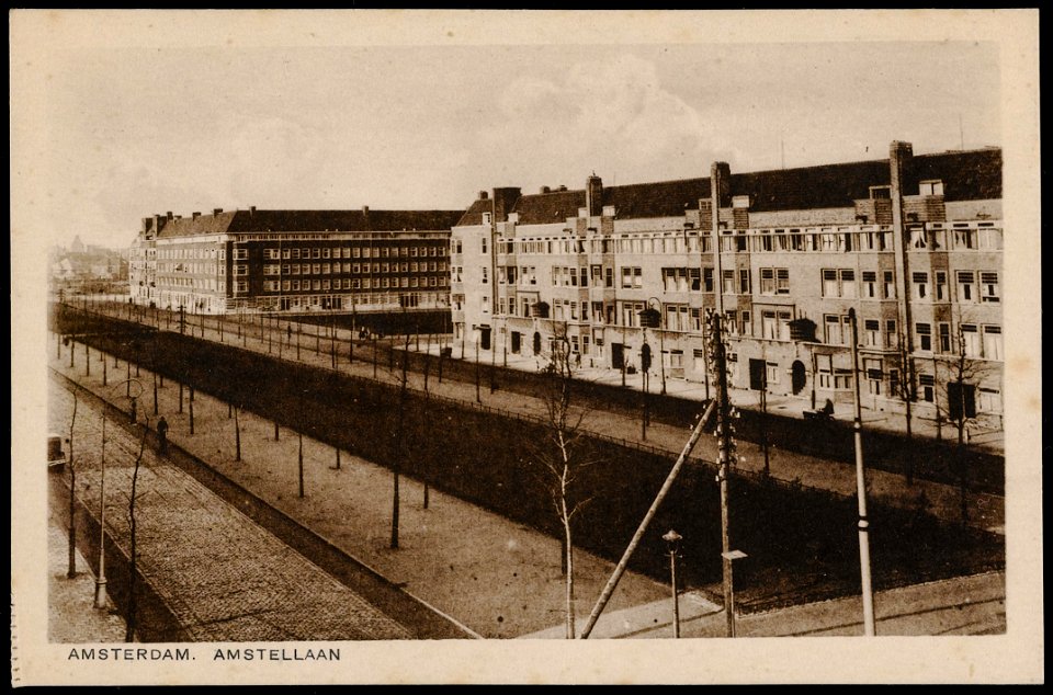 Amstellaan (later Churchill-laan), Afb PRKBB00108000008