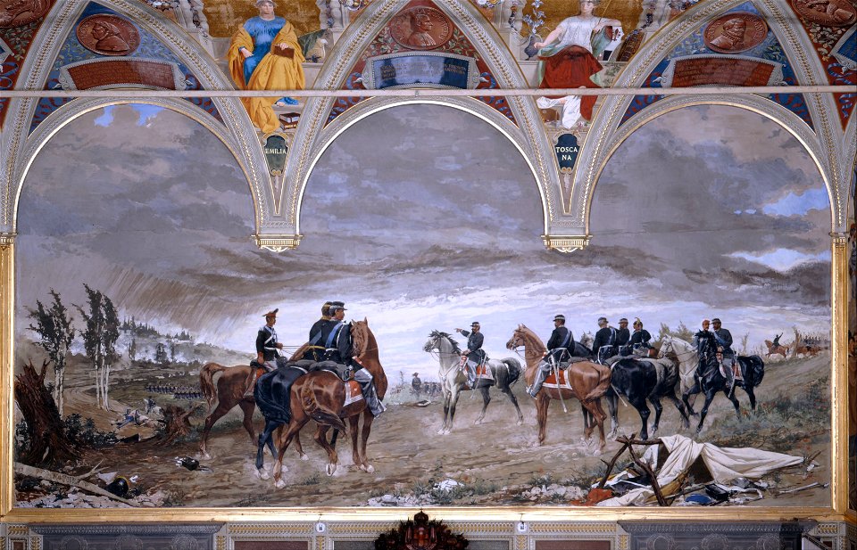 Amos Cassioli - The Battle of San Martino - Google Art Project
