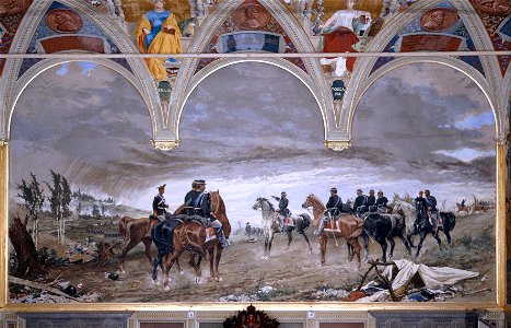 Amos Cassioli - The Battle of San Martino - Google Art Project