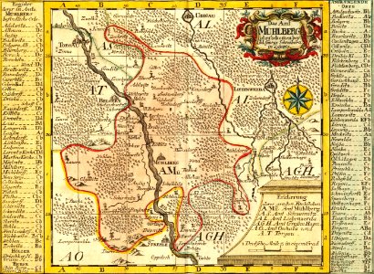 Amt Mühlberg Schreiber