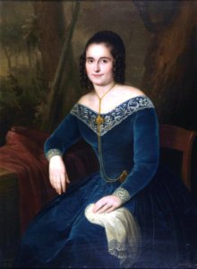 Amparo Romero, señora de Sáenz y de la Barrera