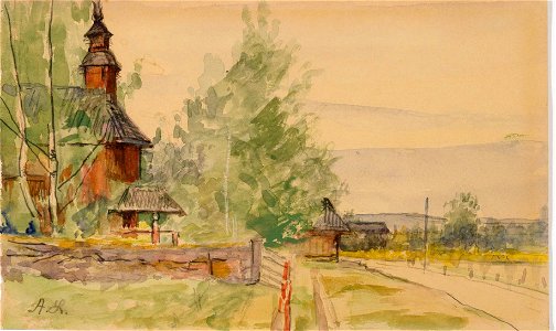 Amélie Lundahl - Landscape - A-1993-375 - Finnish National Gallery
