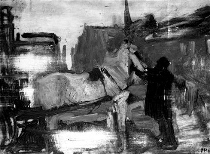 Amsterdams stadsgezicht. Rijksmuseum SK-A-3544
