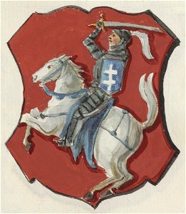 Amścisłaŭ, Pahonia. Амсьціслаў, Пагоня (B. Starzyński, 1875-1900)