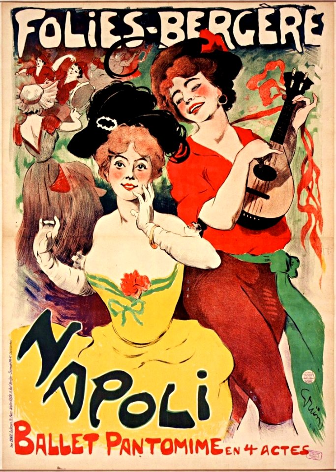 Amélie Diéterle (1871-1941) aux Folies Bergère (A)