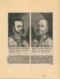 Amurath Prins van Gaveren 1522-1568 & Filips van Montmorency 1524-1568 Erfgoedcentrum Rozet 300 191 d 2 A-33