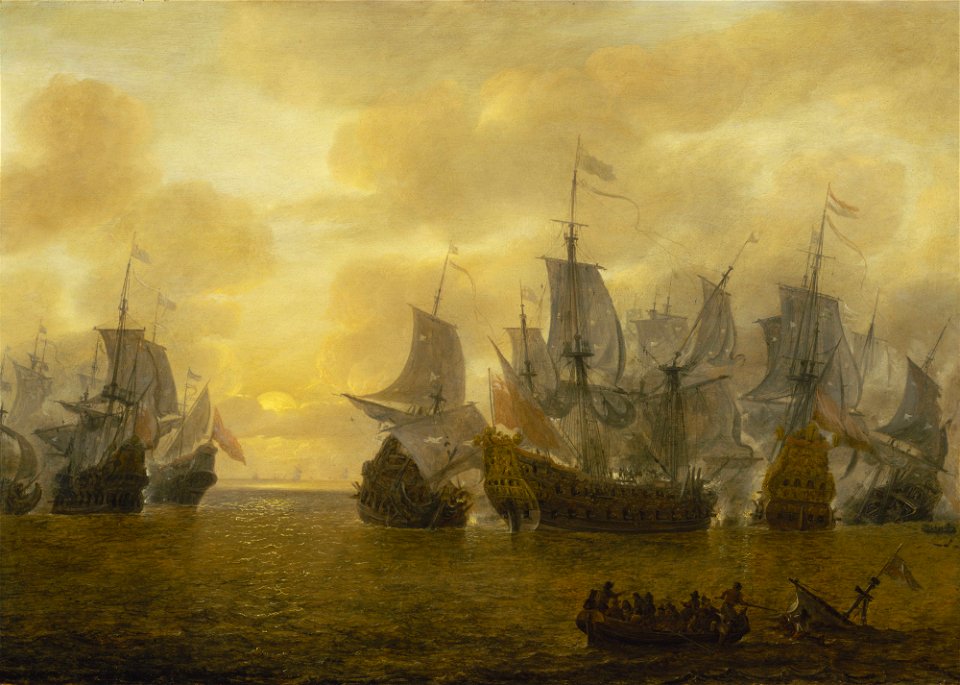 An Action of the Four Days' Battle, 1-4 June 1666 RMG BHC0288