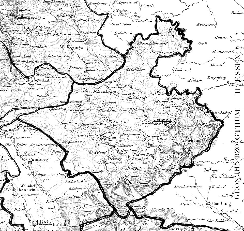 Amt Usingen 1828