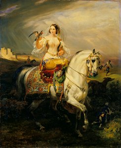 An Algerian Lady Hawking