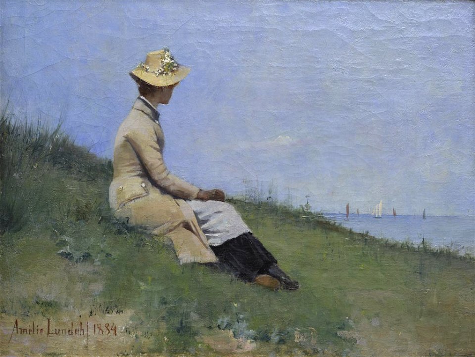 Amélie Lundahl - At the Beach, Brittany